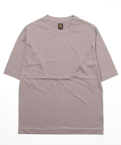 BATONER(バトナー)の「【BATONER】AIR TUNIC T-SHIRT/BN-22SL-055(Tシャツ/カットソー・レディース・ネイビー/グレー/ホワイト・1)」の11枚目の写真