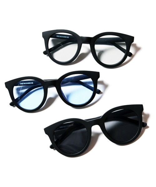 VIRGOwearworks（ヴァルゴウェアワークス）の「BOSTONS（サングラス・メンズ・ブラック×ブラック/ブラック×グレー/ブラック×ブルー・FREE）」の6枚目の写真