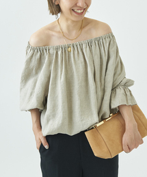 plage | ヴィンテージオフショルダーブラウス(シャツ/ブラウス)