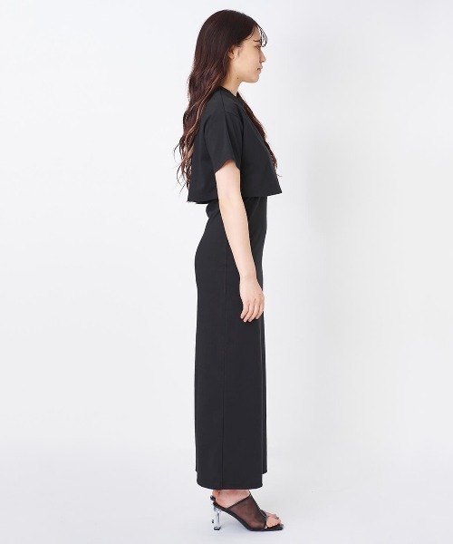 SAMANTHAVEGA（サマンサベガ）の「「VOLATILITY」ロゴショートTシャツ（その他トップス・レディース・ブラック/グレイッシュベージュ/ダークグリーン・F）」の11枚目の写真