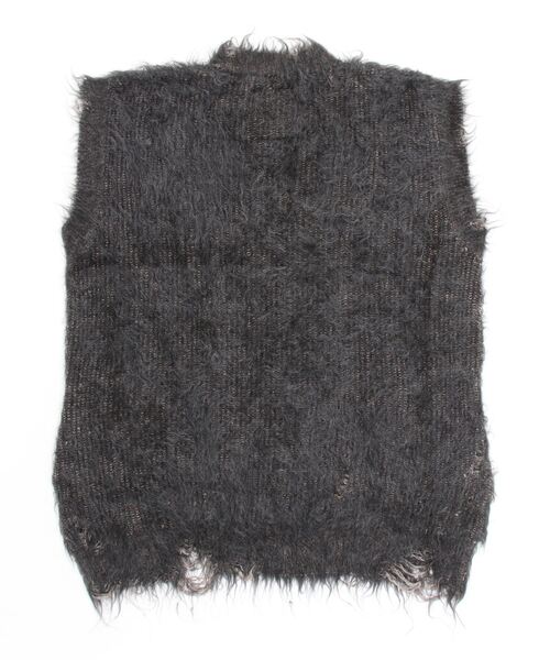 Maison MIHARA YASUHIRO(メゾンミハラヤスヒロ)の「Brushed Kint Vest(ベスト・レディース・チャコール/グレー・FREE)」の20枚目の写真
