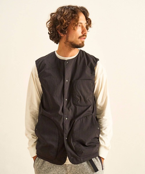 NANGA（ナンガ）の「HINOC RIPSTOP INNER DOWN VEST(MEN)（ダウン