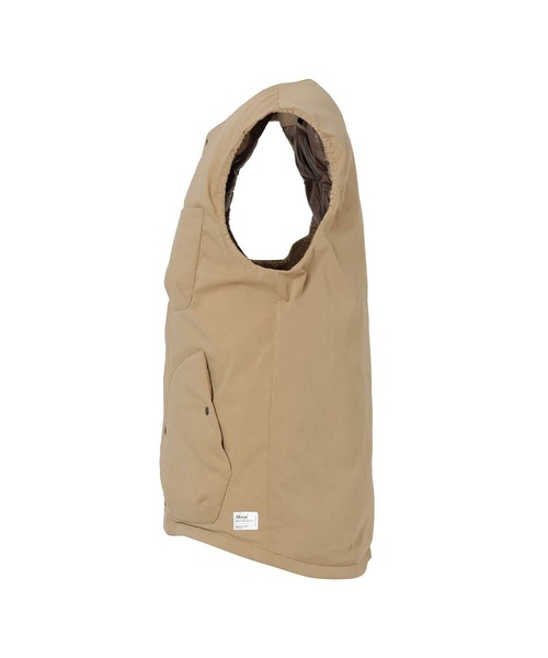 NANGA(ナンガ)の「HINOC RIPSTOP INNER DOWN VEST(MEN)(ダウンベスト・メンズ・ブラック/アーミー/ネイビー/ベージュ・M/L/S/XL/XXL)」の14枚目の写真