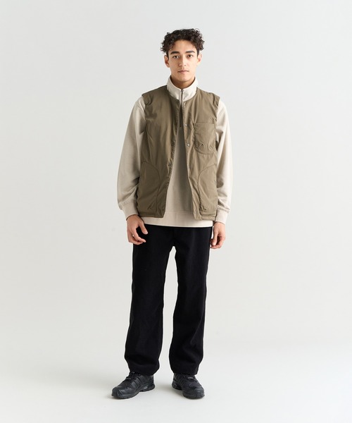 NANGA(ナンガ)の「HINOC RIPSTOP INNER DOWN VEST(MEN)(ダウンベスト・メンズ・ブラック/アーミー/ネイビー/ベージュ・M/L/S/XL/XXL)」の7枚目の写真