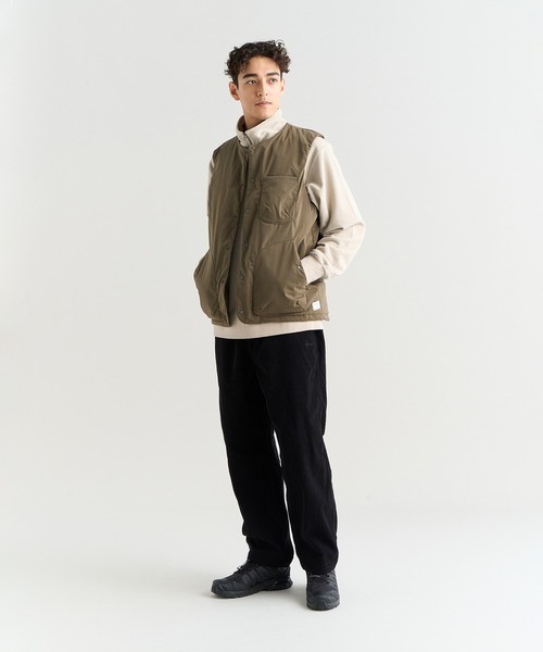 NANGA(ナンガ)の「HINOC RIPSTOP INNER DOWN VEST(MEN)(ダウンベスト・メンズ・ブラック/アーミー/ネイビー/ベージュ・M/L/S/XL/XXL)」の8枚目の写真