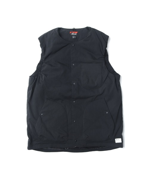 NANGA（ナンガ）の「HINOC RIPSTOP INNER DOWN VEST(MEN)（ダウンベスト・メンズ・ブラック/アーミー/ネイビー/ベージュ・M/L/S/XL/XXL）」の13枚目の写真