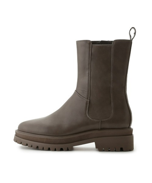 SNIDEL(スナイデル)の「Vibramサイドゴアブーツ(ブーツ・レディース・ブラック/モカ・SMALL/MEDIUM/LARGE)」の6枚目の写真