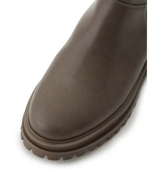 SNIDEL(スナイデル)の「Vibramサイドゴアブーツ(ブーツ・レディース・ブラック/モカ・SMALL/MEDIUM/LARGE)」の8枚目の写真