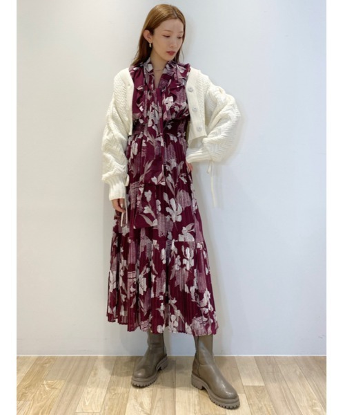 SNIDEL(スナイデル)の「Vibramサイドゴアブーツ(ブーツ・レディース・ブラック/モカ・SMALL/MEDIUM/LARGE)」の19枚目の写真