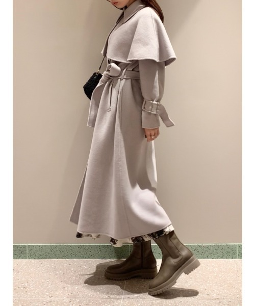 SNIDEL(スナイデル)の「Vibramサイドゴアブーツ(ブーツ・レディース・ブラック/モカ・SMALL/MEDIUM/LARGE)」の20枚目の写真