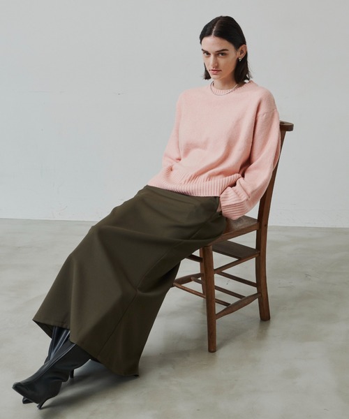 Aunt Marie&#39;s - 【新品】AUNT MARIE&#39;S クルーネックケーブルニット クルーネックカラーニット（ニット/セーター）｜Aunt Marie's