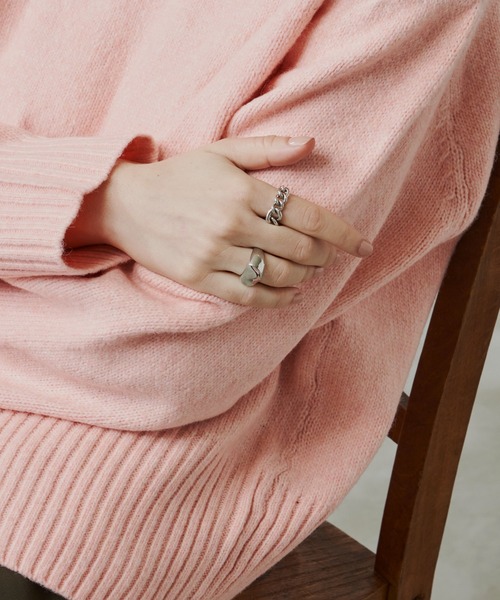 Aunt Marie&#39;s - 【新品】AUNT MARIE&#39;S クルーネックケーブルニット クルーネックカラーニット（ニット/セーター）｜Aunt Marie's