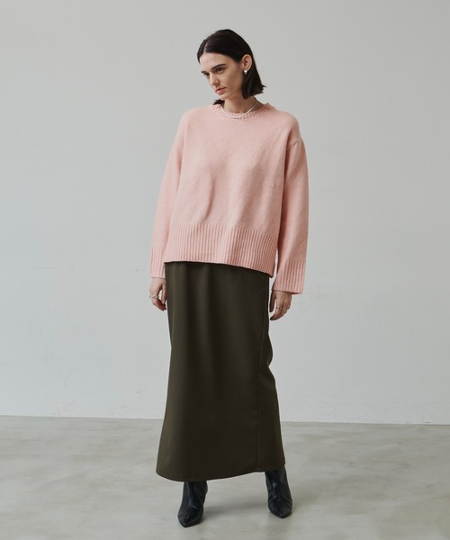Aunt Marie&#39;s - 【新品】AUNT MARIE&#39;S クルーネックケーブルニット クルーネックカラーニット（ニット/セーター）｜Aunt Marie's