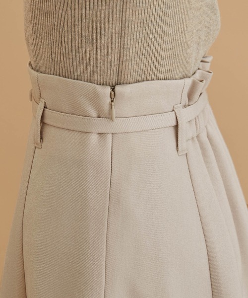 ROPE' PICNIC（ロペピクニック）の「ラナテックハイウエストフレアスカート（スカート・レディース・ブラック/ブラウン系その他3/ベージュ/グリーン/イエロー・36/38/40）」の10枚目の写真