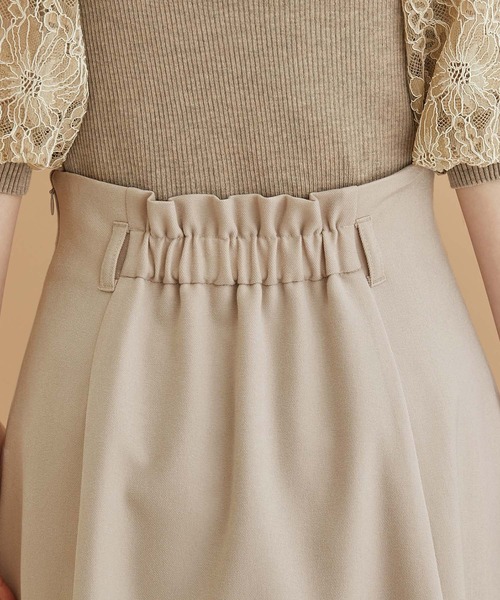 ROPE' PICNIC（ロペピクニック）の「ラナテックハイウエストフレアスカート（スカート・レディース・ブラック/ブラウン系その他3/ベージュ/グリーン/イエロー・36/38/40）」の12枚目の写真