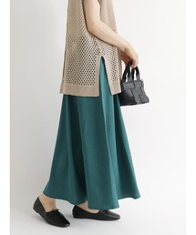 フレアロングスカート