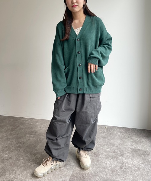 CPCM（シーピーシーエム）の「強撚カーディガン（カーディガン/ボレロ・メンズ・グレー/ブルー/グリーン・MEDIUM/LARGE）」の22枚目の写真