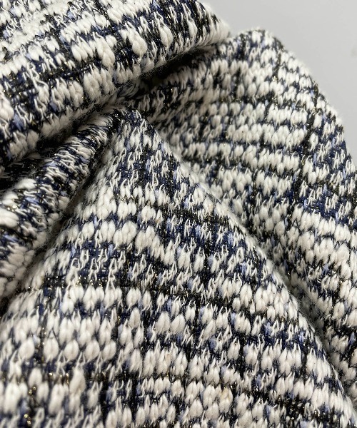 PICCIN（ピッチン）の「カットツイードマーメイドスカート（スカート・レディース・パープル/エメラルド・M）」の7枚目の写真