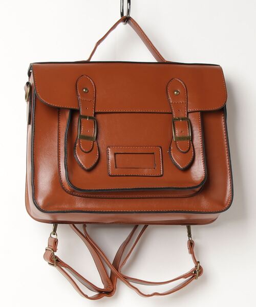 EDIT Gris（エディットグリ）の「【A4サイズ収納可能】3wayサッチェルバッグ（ショルダーバッグ・レディース・ブラウン/ブラック・FREE）」の7枚目の写真