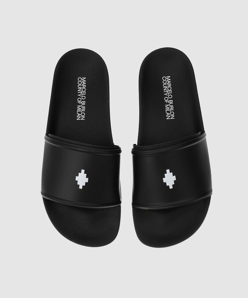 MARCELO BURLON（マルセロ・バーロン）の「COUNTY CROSS SLIDER（サンダル・メンズ・ブラック系その他・40/41/42）」の5枚目の写真