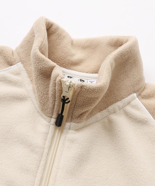 X-girl（エックスガール）の「RAGLAN FLEECE JACKET（ブルゾン