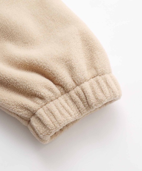 X-girl（エックスガール）の「RAGLAN FLEECE JACKET（ブルゾン・レディース・ブラック/ベージュ/ブルー・S/M）」の10枚目の写真