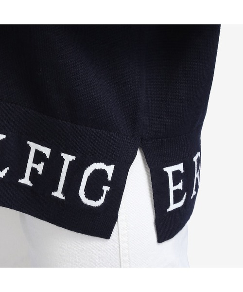 TOMMY HILFIGER(トミーヒルフィガー)の「ヘムロゴクルーネックセーター(ニット/セーター・レディース・ホワイト/ネイビー・SMALL/MEDIUM/X-SMALL)」の7枚目の写真