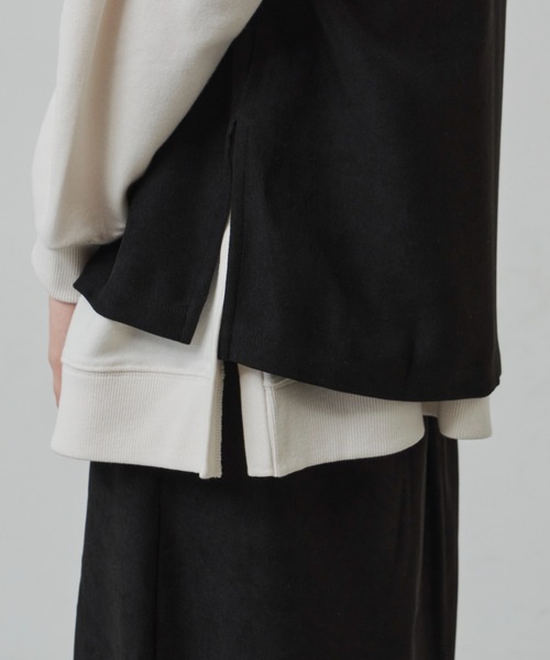 Aunt Marie's（アントマリーズ）の「コーデュロイ深Vネックベスト（ベスト・レディース・ブラック/ブラウン/アイボリー/レオパード・FREE）」の11枚目の写真