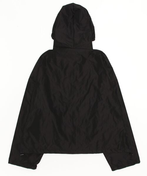 XU（エックスユー）の「【XU/エックスユー】military hood jacket / ジップアップジャケット ジップジャケット フード付き アウター 羽織り 秋服 冬服 オーバーサイズ ビッグサイズ（ミリタリージャケット・メンズ・ブラック・ONE SIZE）」の2枚目の写真