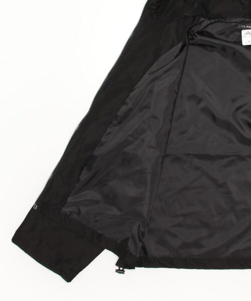 XU（エックスユー）の「【XU/エックスユー】military hood jacket / ジップアップジャケット ジップジャケット フード付き アウター 羽織り 秋服 冬服 オーバーサイズ ビッグサイズ（ミリタリージャケット・メンズ・ブラック・ONE SIZE）」の3枚目の写真