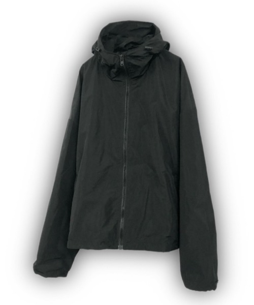 XU（エックスユー）の「【XU/エックスユー】military hood jacket / ジップアップジャケット ジップジャケット フード付き アウター 羽織り 秋服 冬服 オーバーサイズ ビッグサイズ（ミリタリージャケット・メンズ・ブラック・ONE SIZE）」の9枚目の写真
