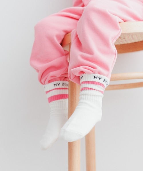 LOWRYS FARM（ローリーズファーム）の「オリカエシソックス　166691（ソックス/靴下・キッズ・ブラック/レッド/ピンク・MEDIUM/LARGE）」の3枚目の写真