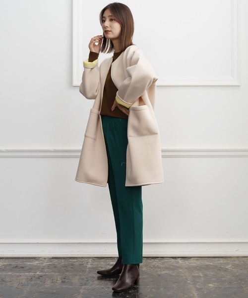 ZAKKA-BOX（ザッカボックス）の「美脚テーパードパンツ（その他パンツ・レディース・ブルー/グリーン/グレー系その他/ブラック・M/L）」の15枚目の写真