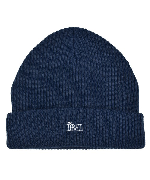 DOUBLE STEAL（ダブルスティール）の「King D Knit Cap（ニットキャップ/ビーニー・メンズ・インディゴブルー/ブラック/グレー/マスタード/ベージュ・フリー）」の4枚目の写真