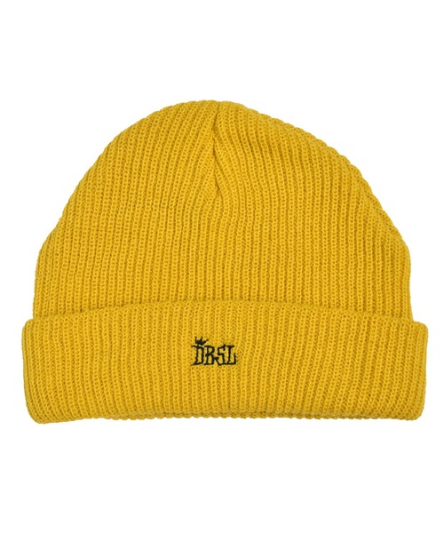 DOUBLE STEAL（ダブルスティール）の「King D Knit Cap（ニットキャップ/ビーニー・メンズ・インディゴブルー/ブラック/グレー/マスタード/ベージュ・フリー）」の5枚目の写真