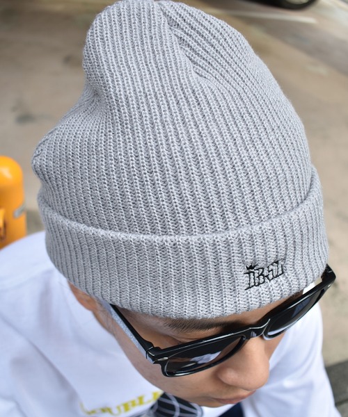 DOUBLE STEAL（ダブルスティール）の「King D Knit Cap（ニットキャップ/ビーニー・メンズ・インディゴブルー/ブラック/グレー/マスタード/ベージュ・フリー）」の12枚目の写真