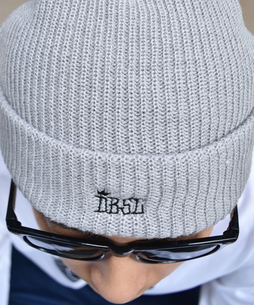 DOUBLE STEAL（ダブルスティール）の「King D Knit Cap（ニットキャップ/ビーニー・メンズ・インディゴブルー/ブラック/グレー/マスタード/ベージュ・フリー）」の13枚目の写真