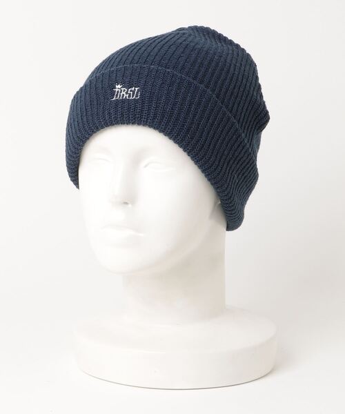 DOUBLE STEAL（ダブルスティール）の「King D Knit Cap（ニットキャップ/ビーニー・メンズ・インディゴブルー/ブラック/グレー/マスタード/ベージュ・フリー）」の11枚目の写真