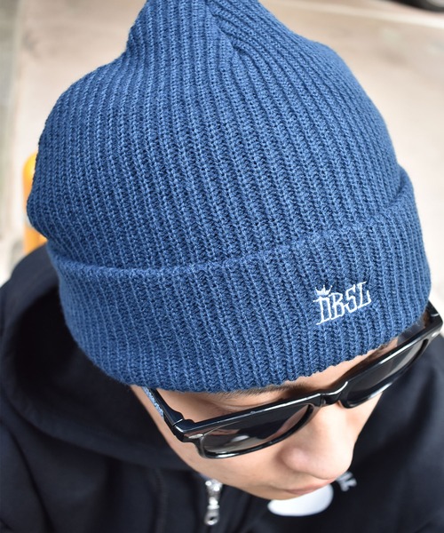 DOUBLE STEAL（ダブルスティール）の「King D Knit Cap（ニットキャップ/ビーニー・メンズ・インディゴブルー/ブラック/グレー/マスタード/ベージュ・フリー）」の15枚目の写真