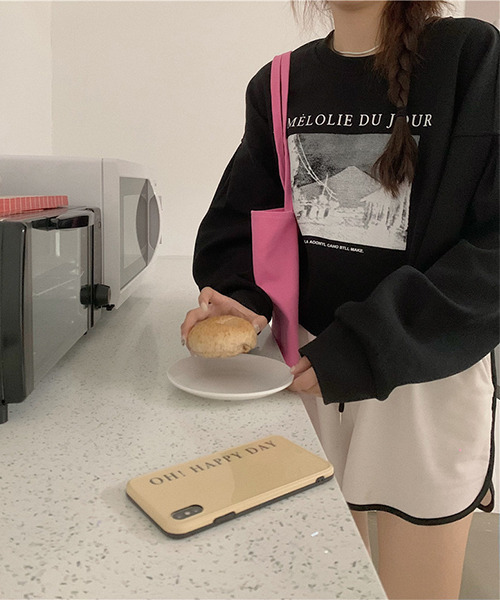 c.u.l(シーユーエル)の「クロップド丈プリントロンティー culw324(Tシャツ/カットソー・レディース・ベージュ/ブラック/アイボリー・FREE)」の19枚目の写真