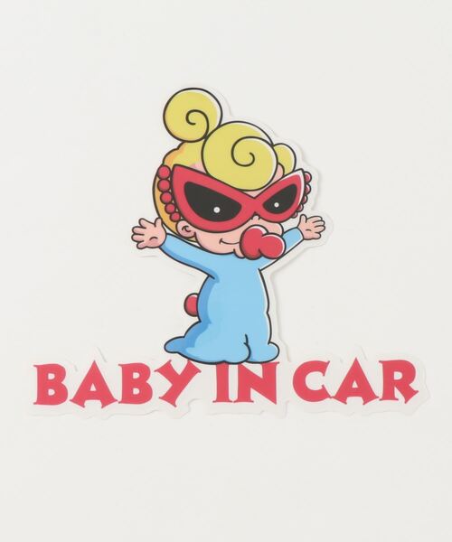 HYSTERIC MINI（ヒステリックミニ）の「FUNLAND BABY IN CAR STICKER