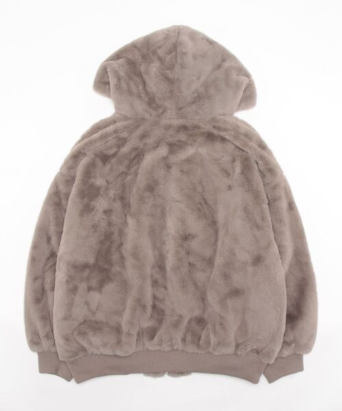 ANAP（アナップ）の「ファージップブルゾン（ブルゾン・レディース・ブラック/ブルー/モカ・FREE）」の5枚目の写真