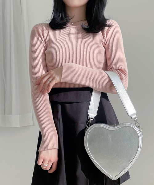 SECRETニット プレミアムフェザータッチ・ストリートニット モヘアニット シャギー