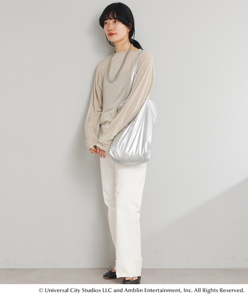 SHENERY(シーナリー)の「【BACK TO THE FUTURE】メタリックトートバッグ(トートバッグ・レディース・シルバー・FREE)」の18枚目の写真