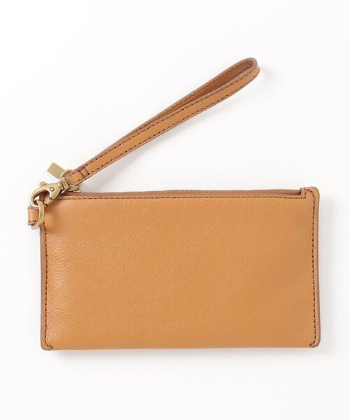 FOSSIL（フォッシル）の「フォッシル リストレット レディース レザー キャメル スマホ収納可 SLG1575235（ハンドバッグ・レディース・キャメル・FREE）」の4枚目の写真