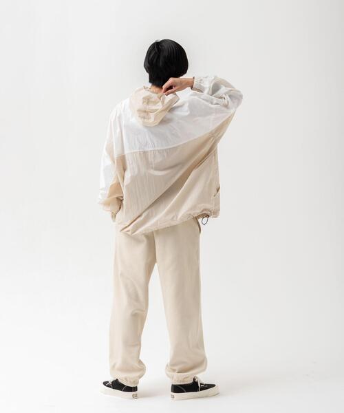 CITEN(シテン)の「<CITEN>ヒュージ アノラックジャケット(ナイロンジャケット・メンズ・コバルトブルー/ブラック/ナチュラル・FREE)」の10枚目の写真