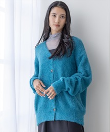 clear | フェザーロングカーディガン≪2022AW新作≫(ニット/セーター)