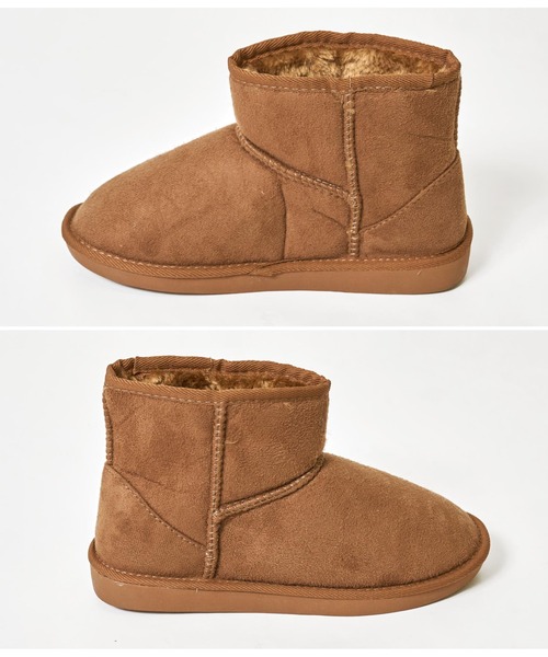 anap mimpi（アナップミンピ）の「ショートムートンブーツ（ブーツ・レディース・ブラウン/キャメル/ブラック・M/L/LL/S）」の12枚目の写真