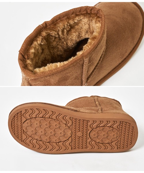 anap mimpi（アナップミンピ）の「ショートムートンブーツ（ブーツ・レディース・ブラウン/キャメル/ブラック・M/L/LL/S）」の18枚目の写真