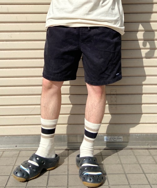 rip curl(リップカール)の「RIP CURL/リップカール ハーフパンツ コーデュロイ ウエスト紐 コットン 00XMWS(その他パンツ・メンズ・ブラック/ブルー・M/S)」の7枚目の写真